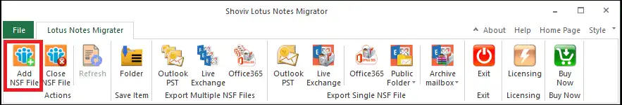 steps of lotus notes migration