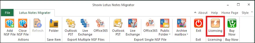 steps of lotus notes migration