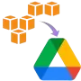 Amazon S3 to Google/ Google Shared Drive/OneDrive