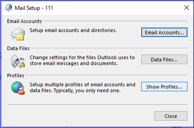 create an online outlook profile