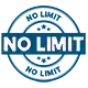 No Size Limitations