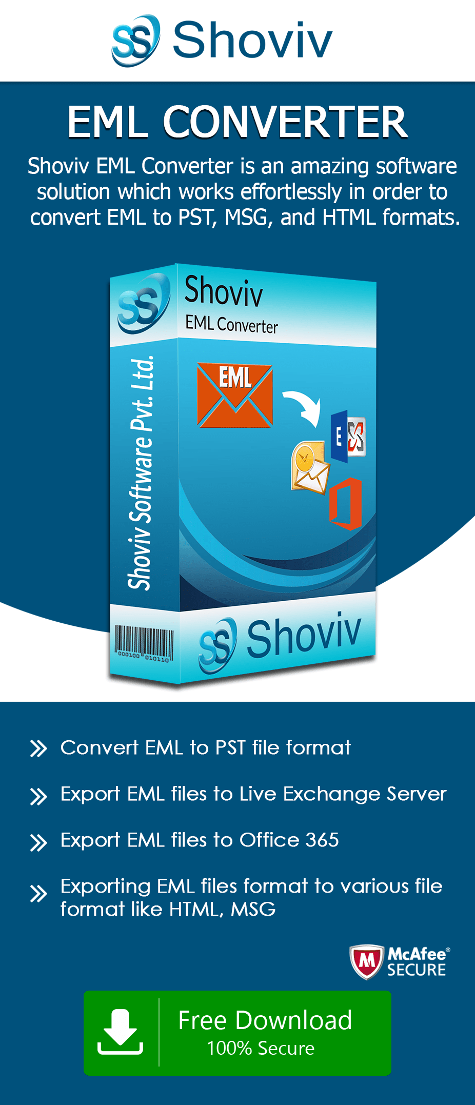 Shoviv EML converter info
