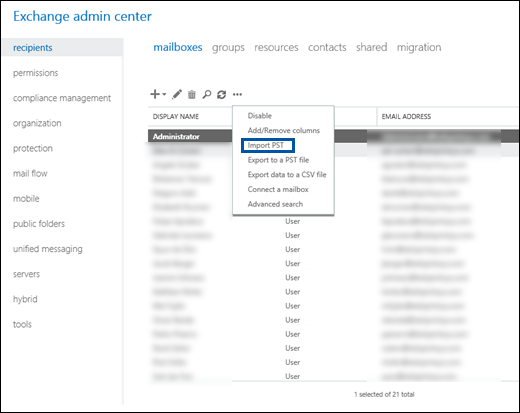 Office 365 to Exchange Migration 11