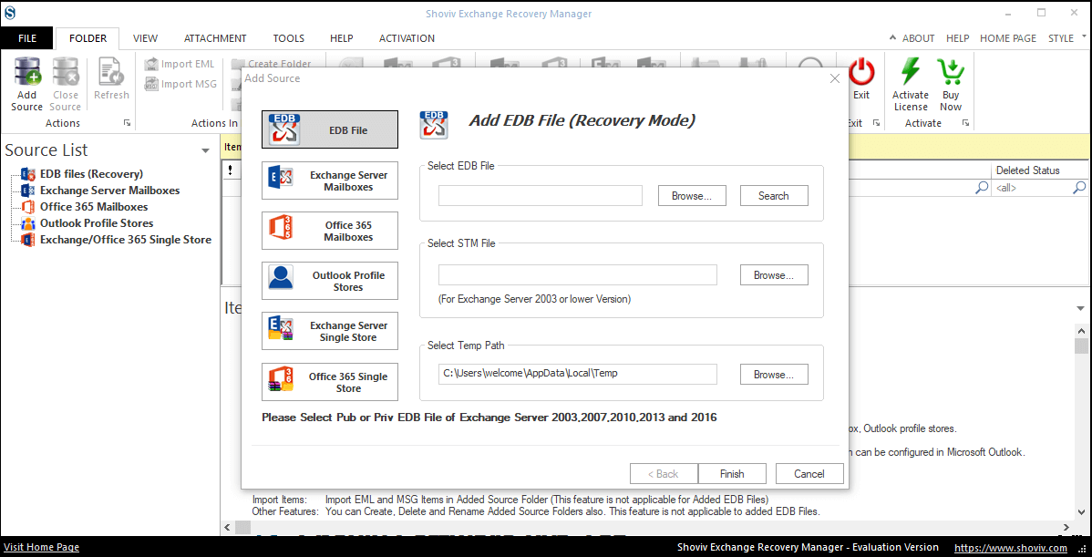 Exchange Recovery Manager img-1