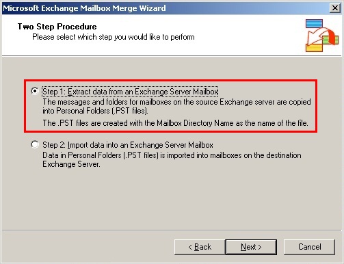 Exchange to Outlook Converter