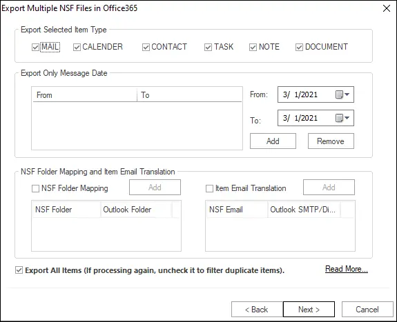 step-by-step-process-to-Migrate Lotus Notes to Office 365 7