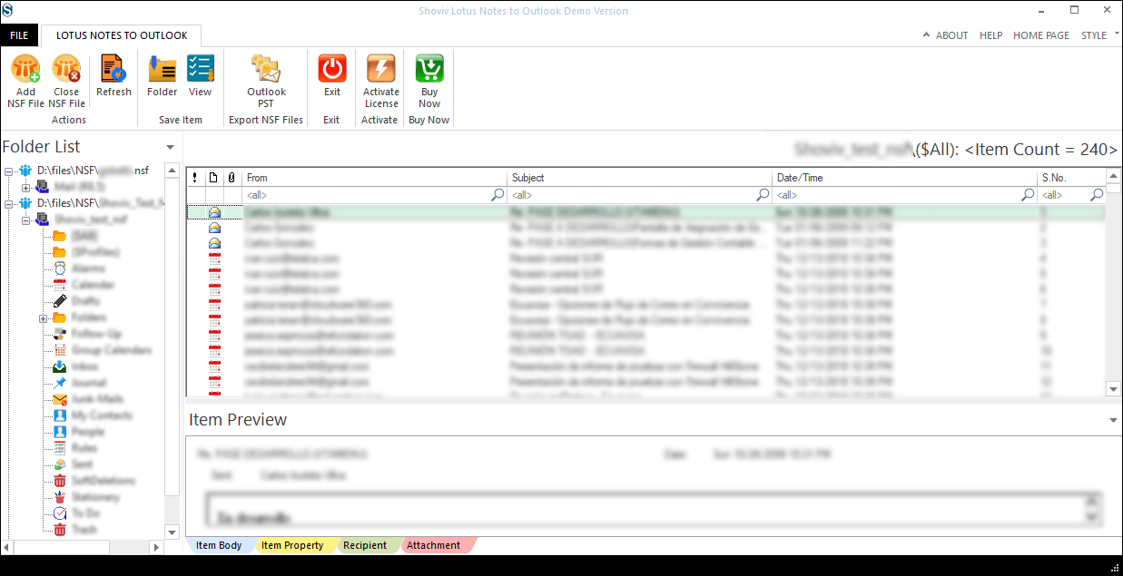 Convert NSF to PST expeditiously img-3