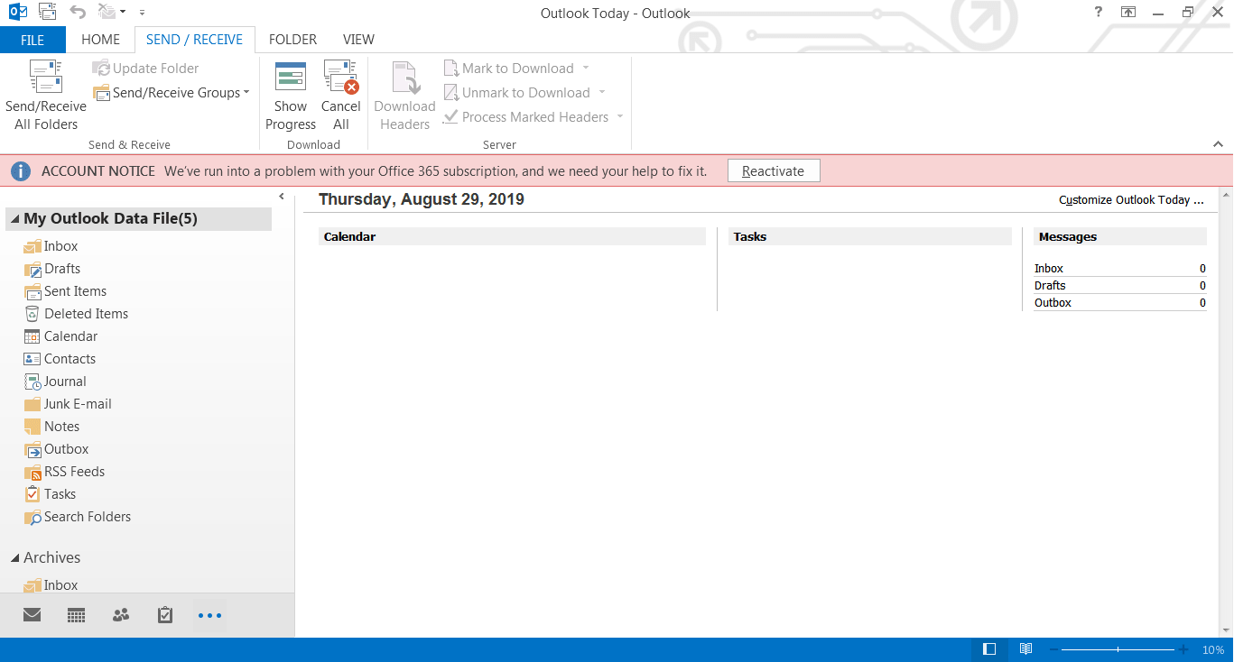 delete duplicates in outlook 2013