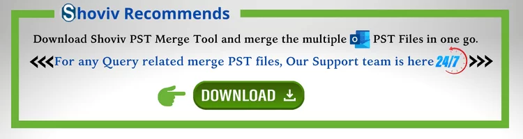 merge pst files with shoviv