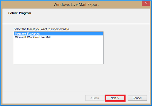 using windows live mail 1