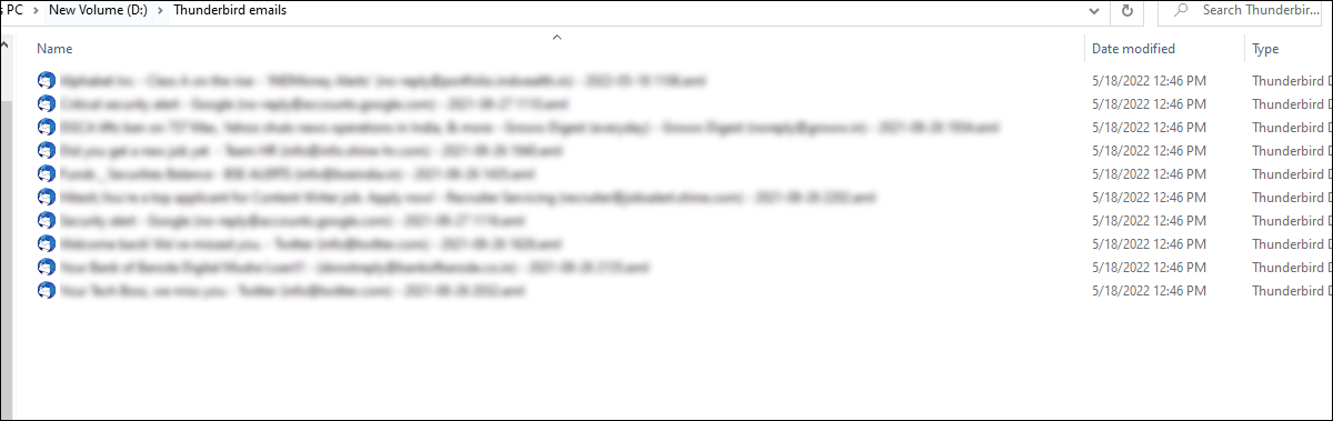 Create a new folder