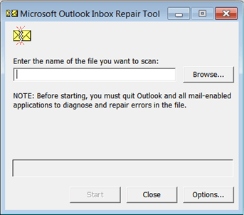 repair Outlook 2013 pst