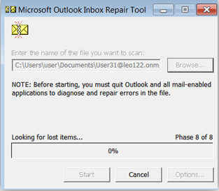 repair Outlook 2010 pst