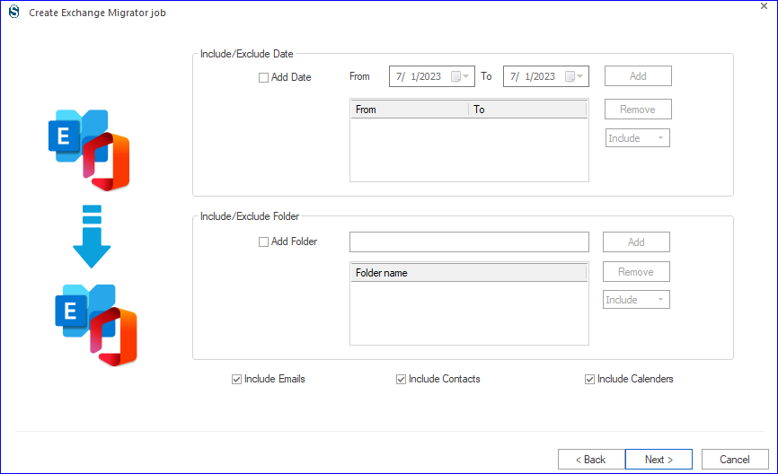 Filter or Include/Exclude from dates