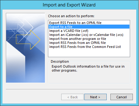 Export Exchange Public Folders to PST manual