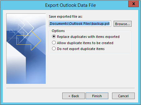 Export Exchange Public Folders to PST6