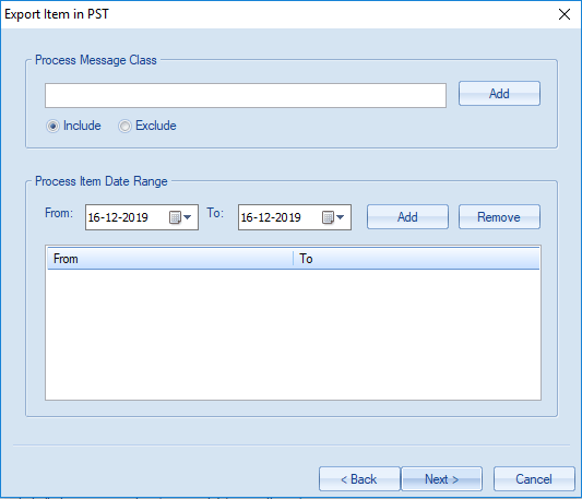Exchange Outlook OST to PST