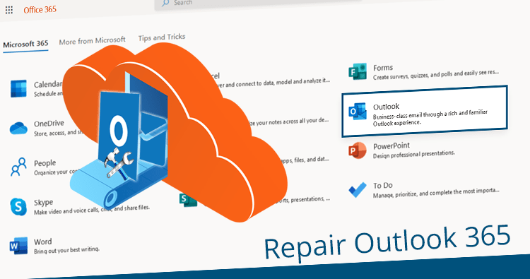 Repair Outlook 365 Error Though a Professional Outlook PST Repair Tool