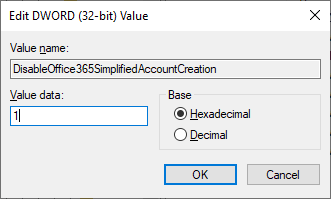 04 we couldn't create the Outlook data file