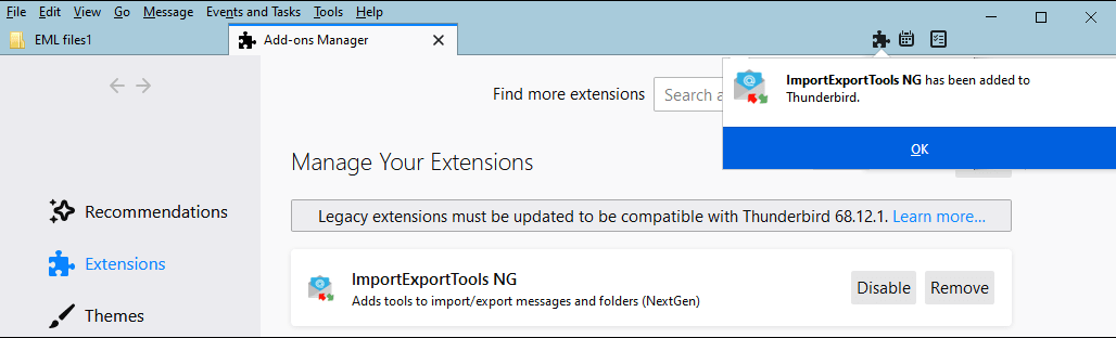 ImportExport NG Tool