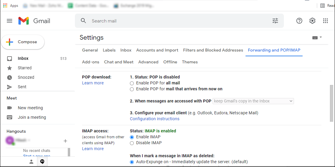 Backup Gmail Account