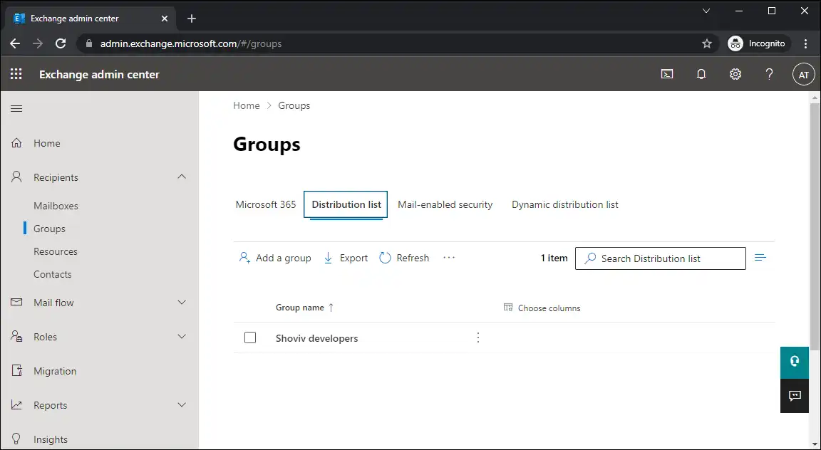 Migrate On-Premises Distribution Groups/Lists to Office 365