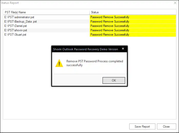 Outlook Password Recovery Tool img-7