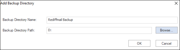 Backup Rediffmail to PST 2