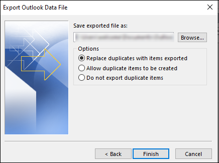 Export Outlook 365 Screenshot 6