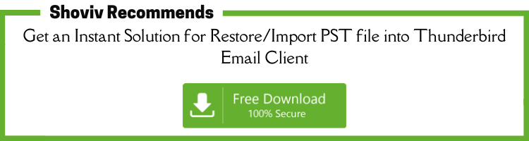 import pst file to thunderbird