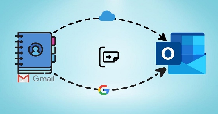 Import Contacts to Outlook from Gmail