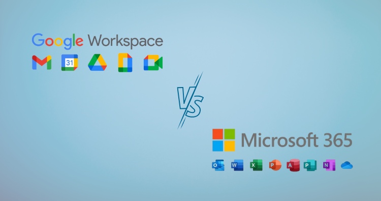 comparison between g suite to office 365