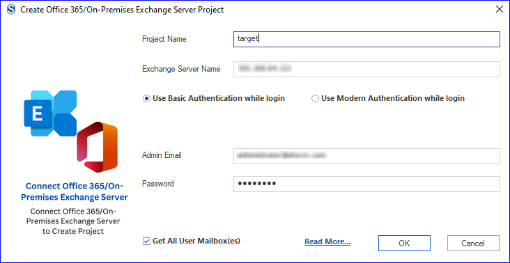 Create Connection with Exchange