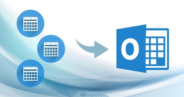 merge calendars in outlook