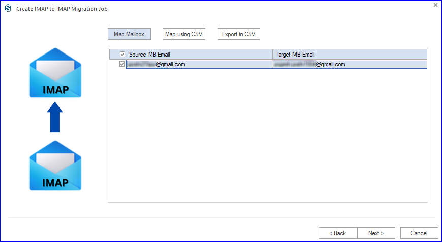 Transfer Gmail to another Gmail