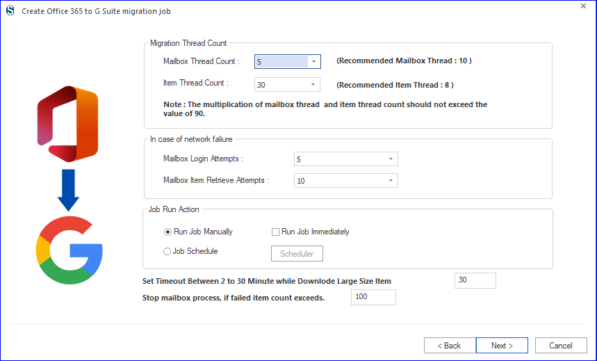 Google GSuite to Office 365 Migration Checklist ​