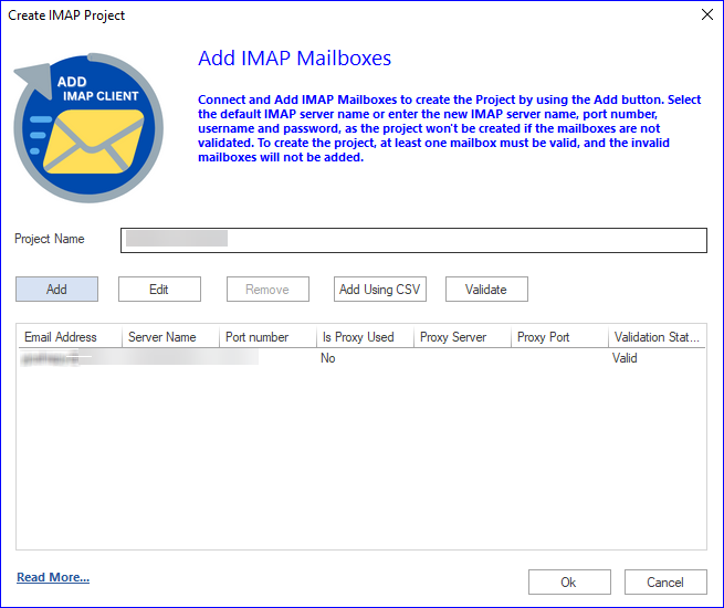 Add Source IMAP mailboxes