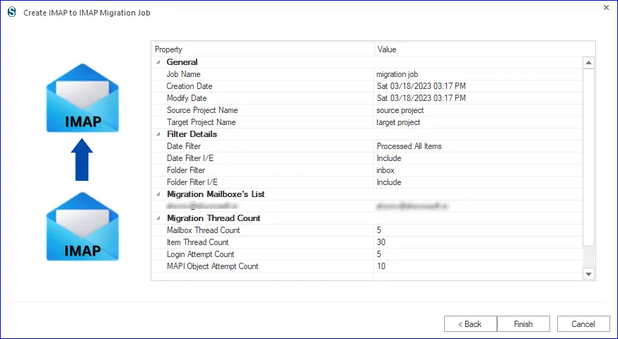 Finish Zoho toGmail Migration steps