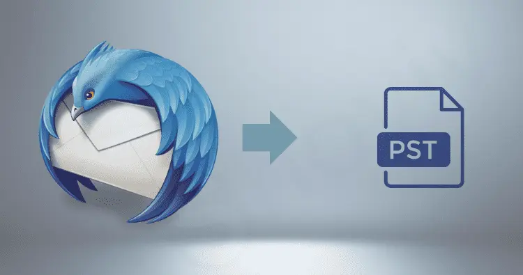 Export Thunderbird to PST File Featured Image