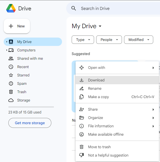 Transfer Google Drive to oneDrive