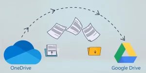 Copy/Move/Migrate/transfer Google Drive to OneDrive without downloading files