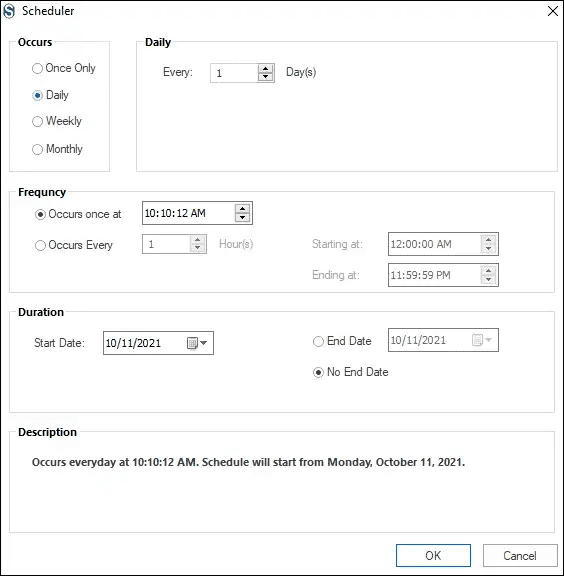 Schedule export mailbird to Outlook