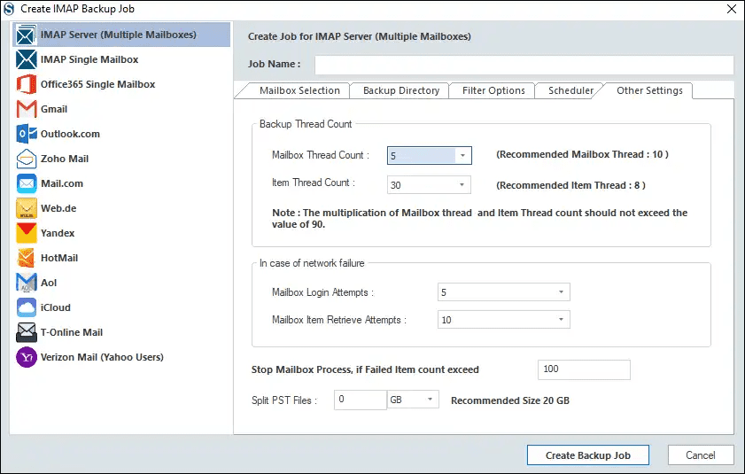 export Mailbird to Outlook finish