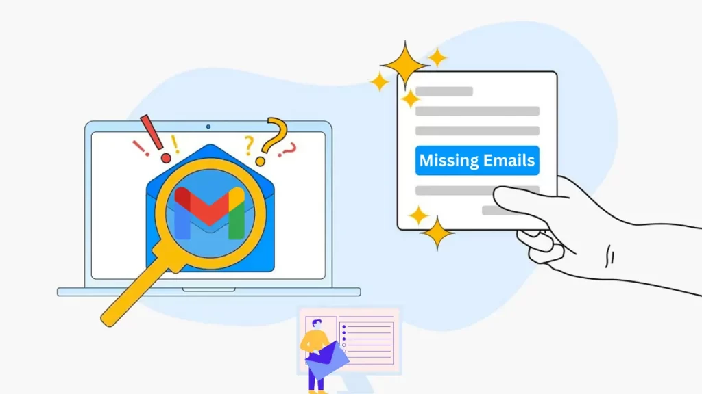 Gmail emails disappearing