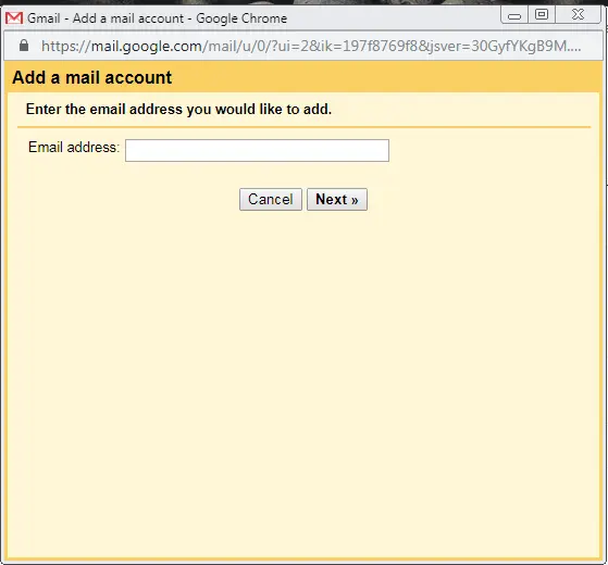 Enter your email address