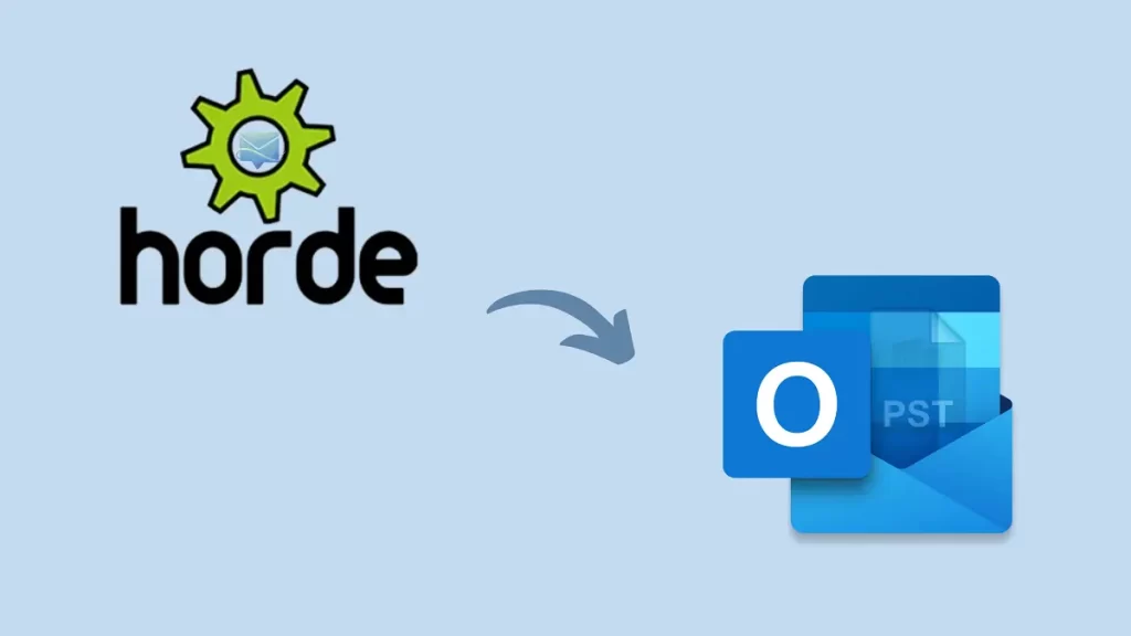 export horde emails from Horde Webmail to Outlook PST banner image