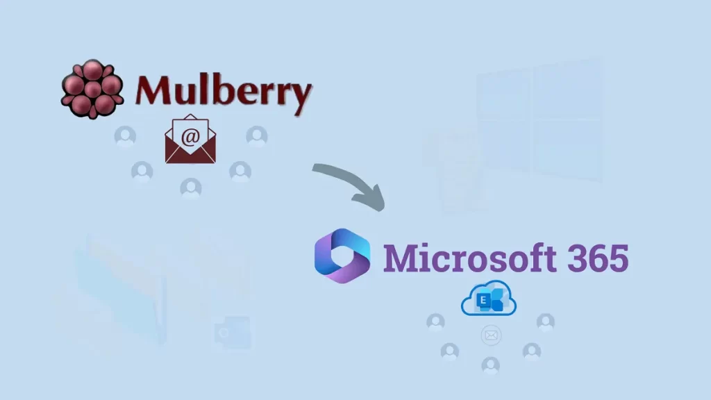 Transfer/Migrate/Export Mulberry Mail to Office 365 Primary Mailbox blog banner image