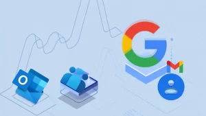 export outlook contacts to Gmail in Google Workspace banner image