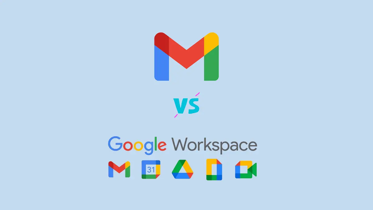 what is the difference between google personal and business email