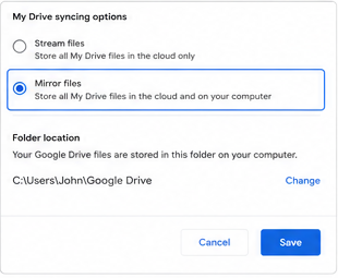 Enable Mirror